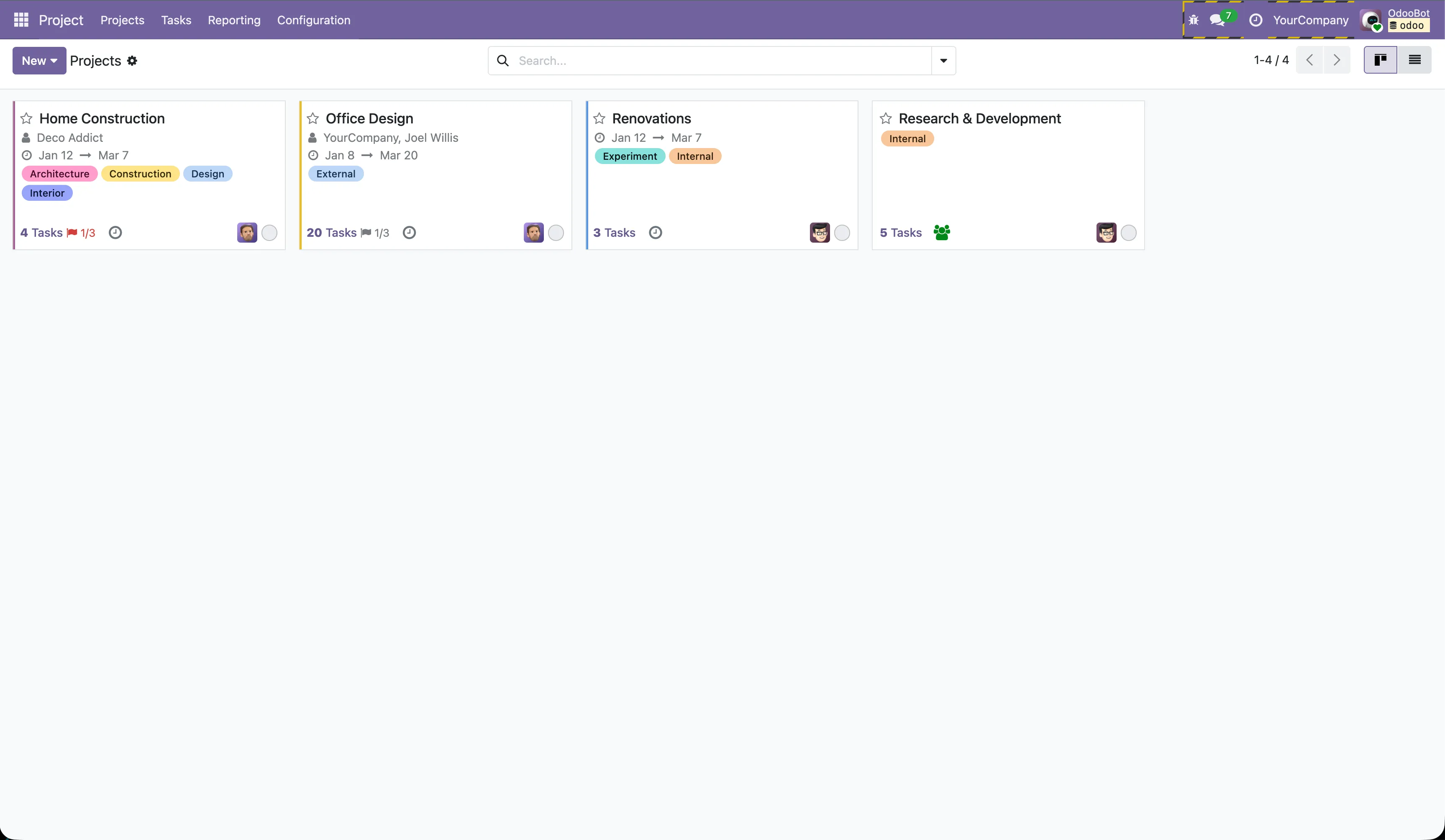 Timesheets & Project Tracking